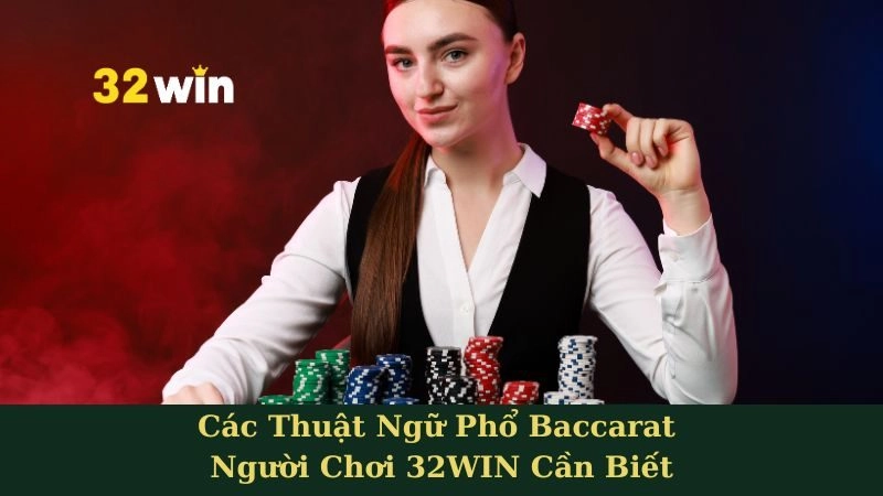 Các Thuật Ngữ Phổ Baccarat Người Chơi 32WIN Cần Biết