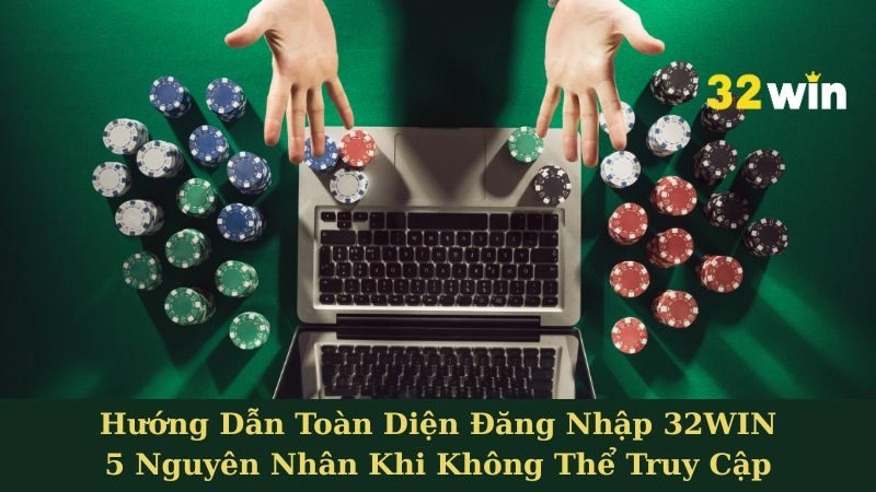 Hướng Dẫn Toàn Diện Đăng Nhập 32WIN│ 5 Nguyên Nhân Khi Không Thể Truy Cập