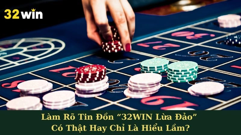Làm Rõ Tin Đồn “32WIN Lừa Đảo” Có Thật Hay Chỉ Là Hiểu Lầm?